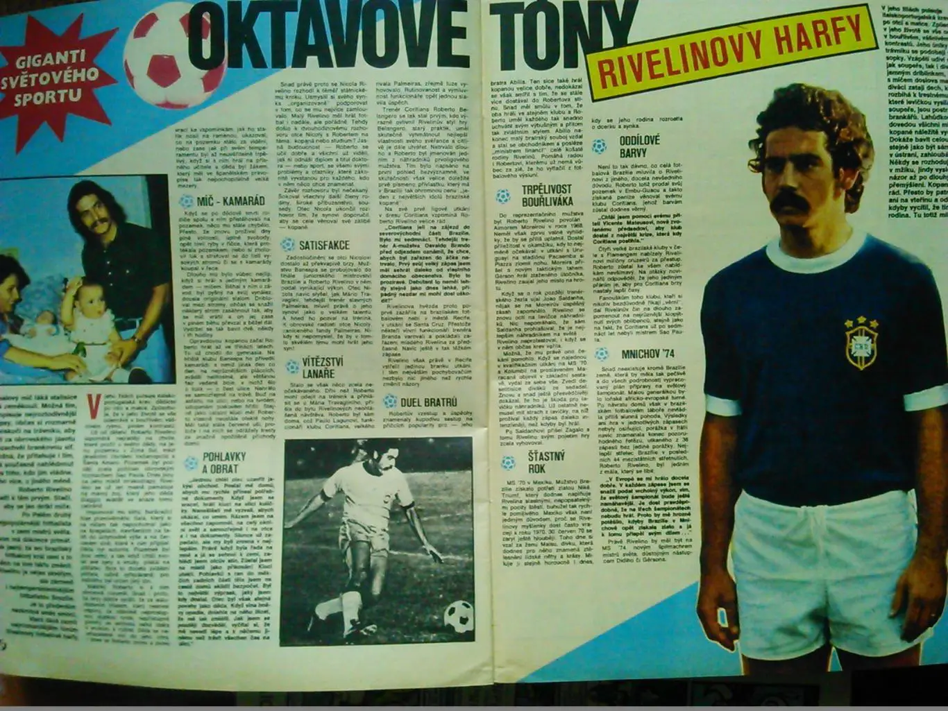 Stadion (Стадион).№ 2.1974.(Чех.) Футбол-Ривелино,Зофф. Хокей. Оптом скидки 32%! 2