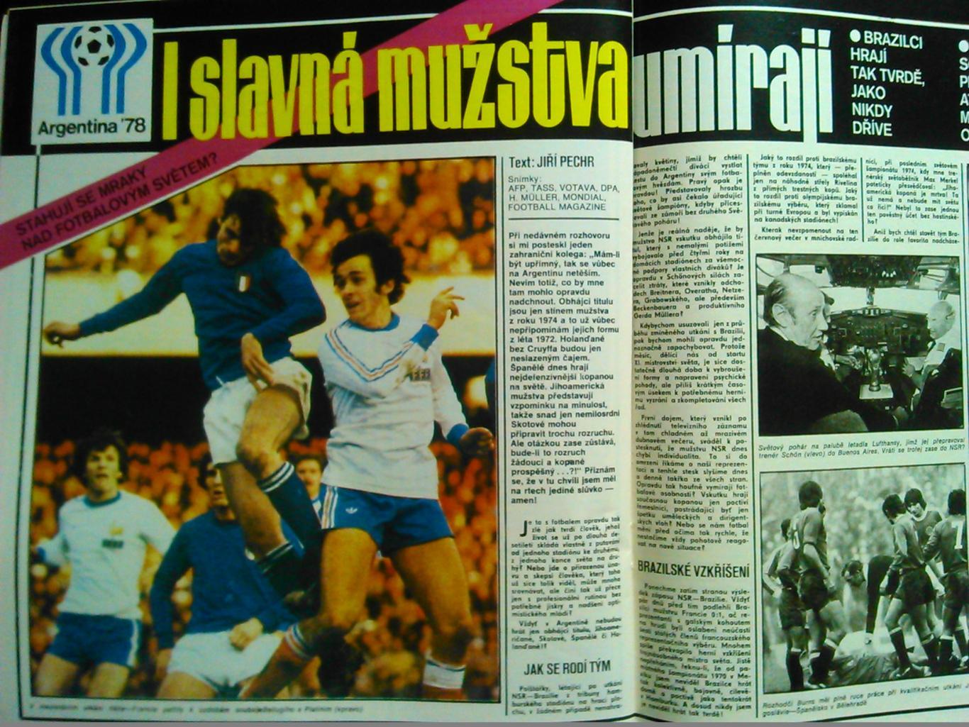 Stadion (Стадион).№ 18.1978.(Чех.) Футбол, Хоккей. Гуртом знижки 50%! 1
