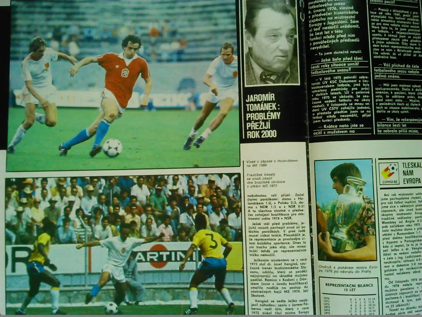 Stadion (Стадион).№ 17 1982 (Чех.) Футбол-МАРАДОНА (постер). Гуртом знижки 50% 4