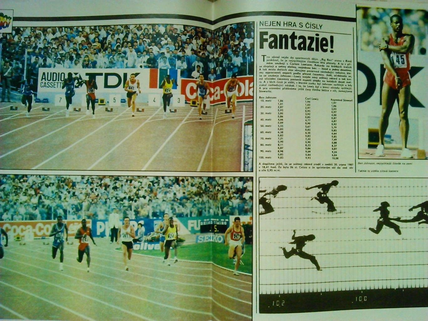 Постер-разворот из журнала Stadion 39 1987.( 32 Х 55 см.) Оптом скидки до 50%!