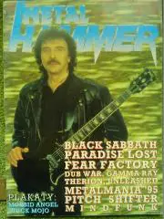 METAL HAMMER 6.1995 (Польша).Постер-MORBID ANGEL/STUCK MOJO. Оптом скидки до 50%