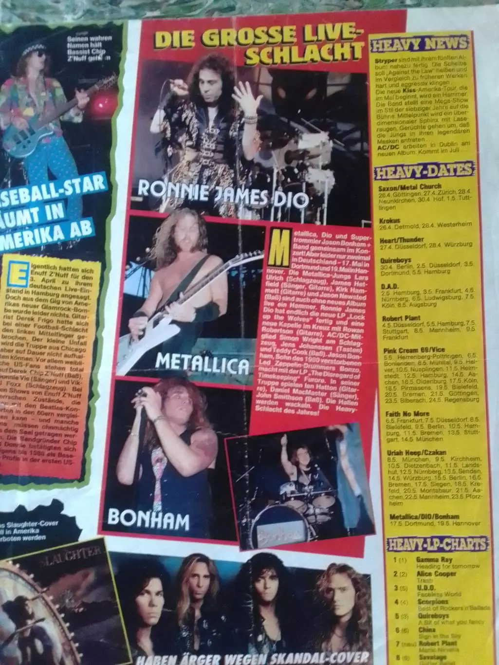 LED ZEPPELIN / HEAVY -сторінка-ПОСТЕР з BRAVO (GmbH). Оптом скидки до 32%! 1