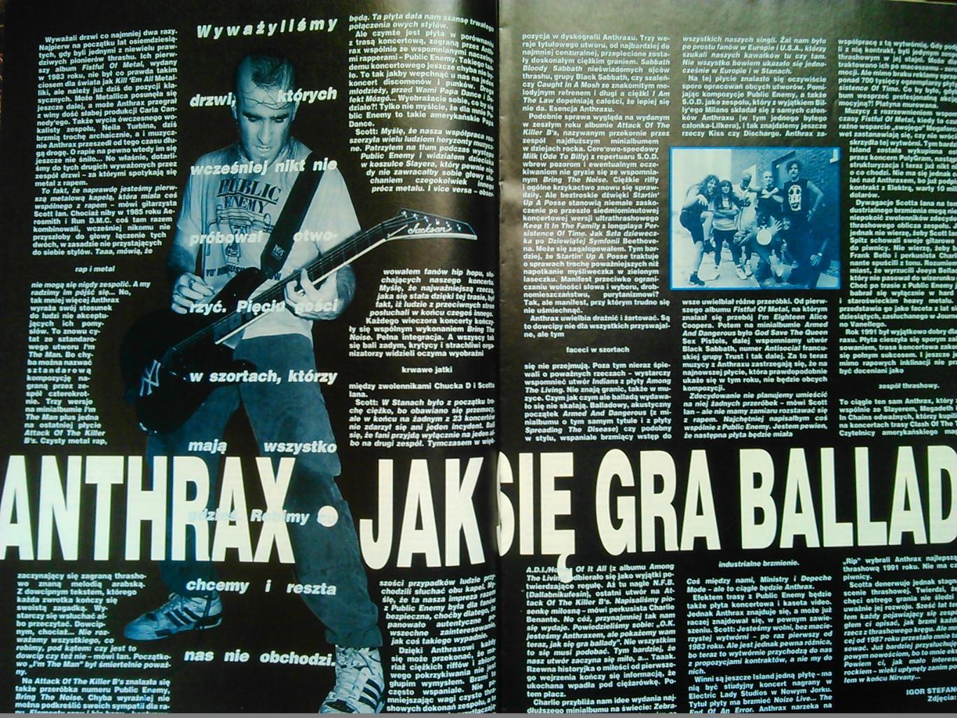 TYLKO ROCK (Только Рок) №6/1992/(Польша). Оптом скидки до 50%. 1