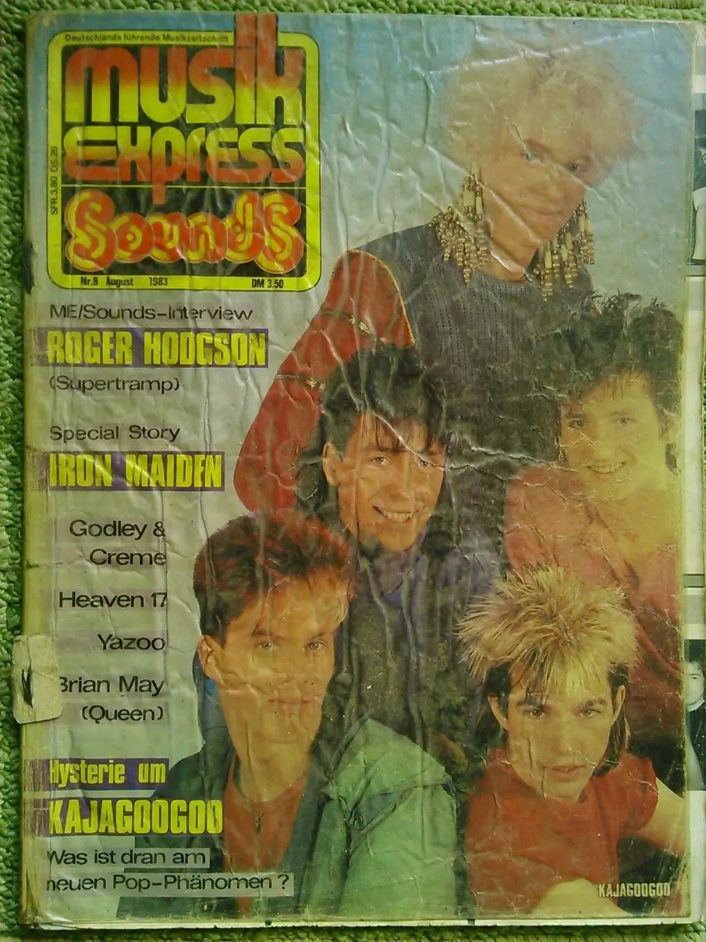 MUSIK EXPRESS SOUNDS. № 8.1983 (BRD). Оптом скидки до 31%!