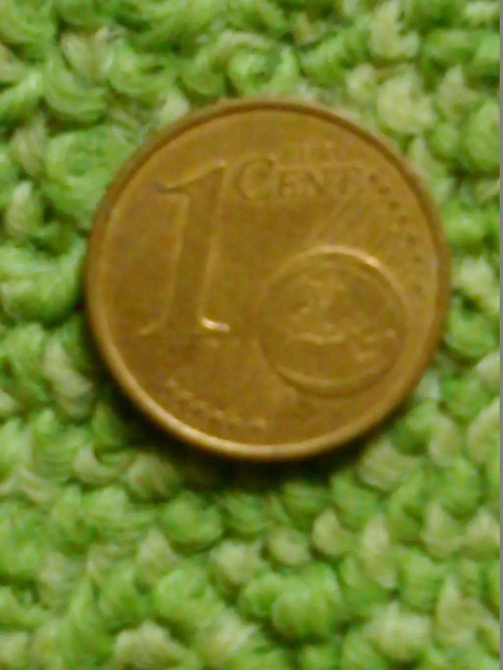 1 Евроцент Франция. км#1282. сталь с медным покрытием. Оптом скидки до 32%!