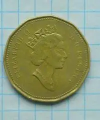 1 доллар Канады 1994. км=166. Оптом скидки до 50%!