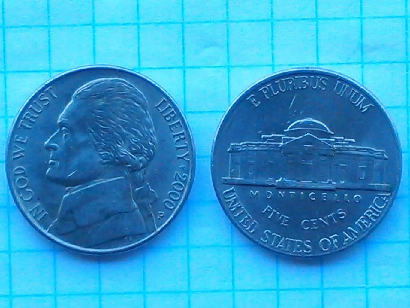 5 центов США 2000. КМ#А192. Оптом скидки до 50%!