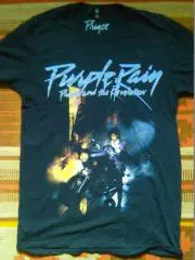 футболка с принтом PRINCE Purple Rain. Оптом скидки до 50%!