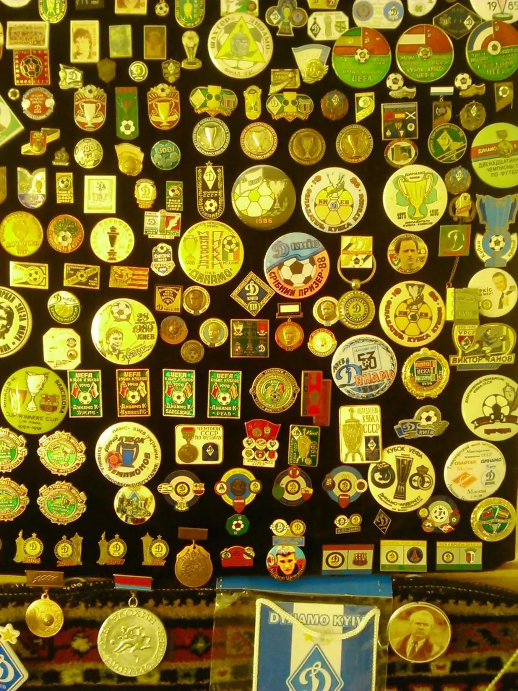 Футбольн. значок. ДИНАМО Київ 1971. Ukraine Footbal Badge. Оптом скидки до 48%! 3