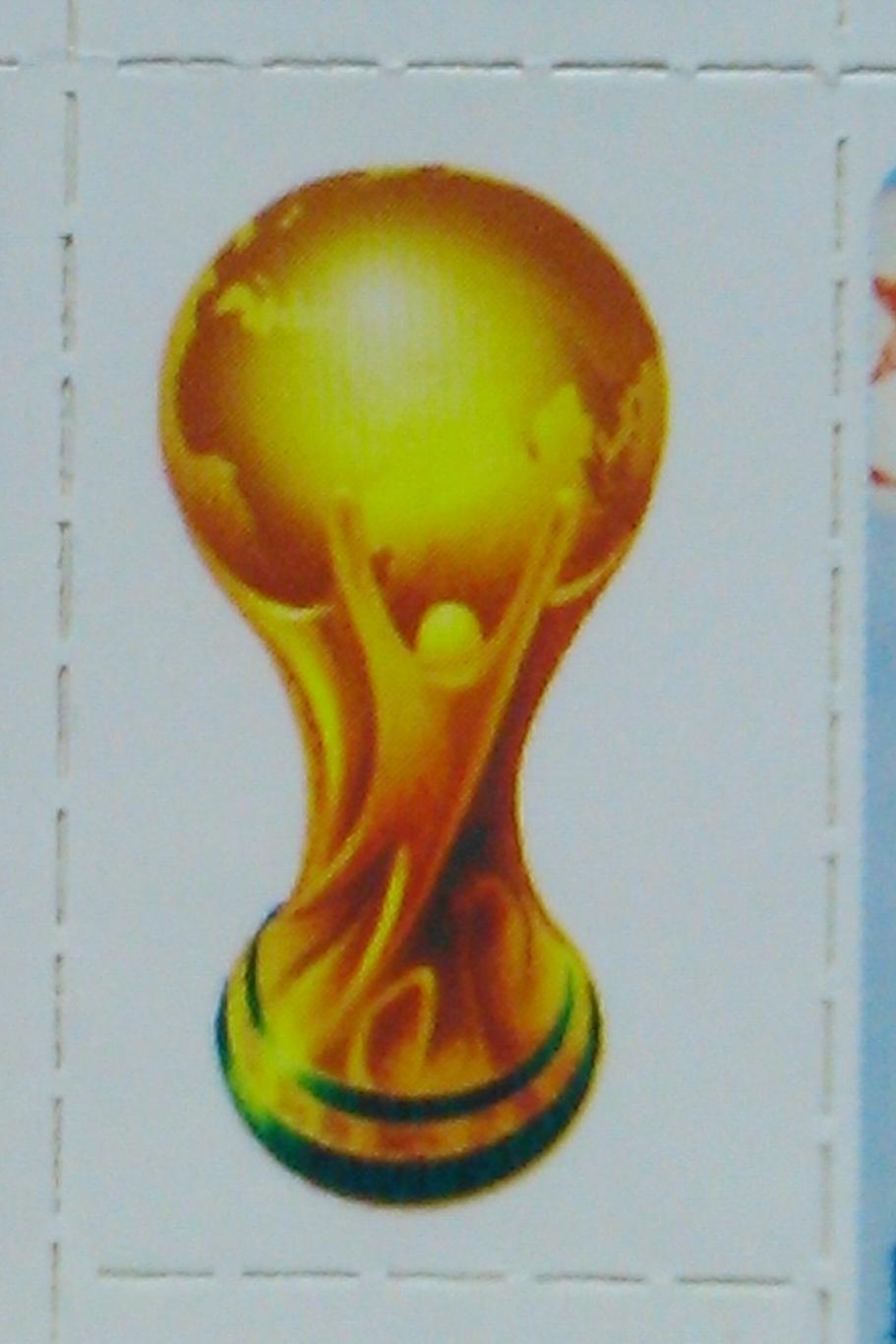 Наклейка Кубок мира FIFA (2.5 х 4 см.) Оптом скидки 47%