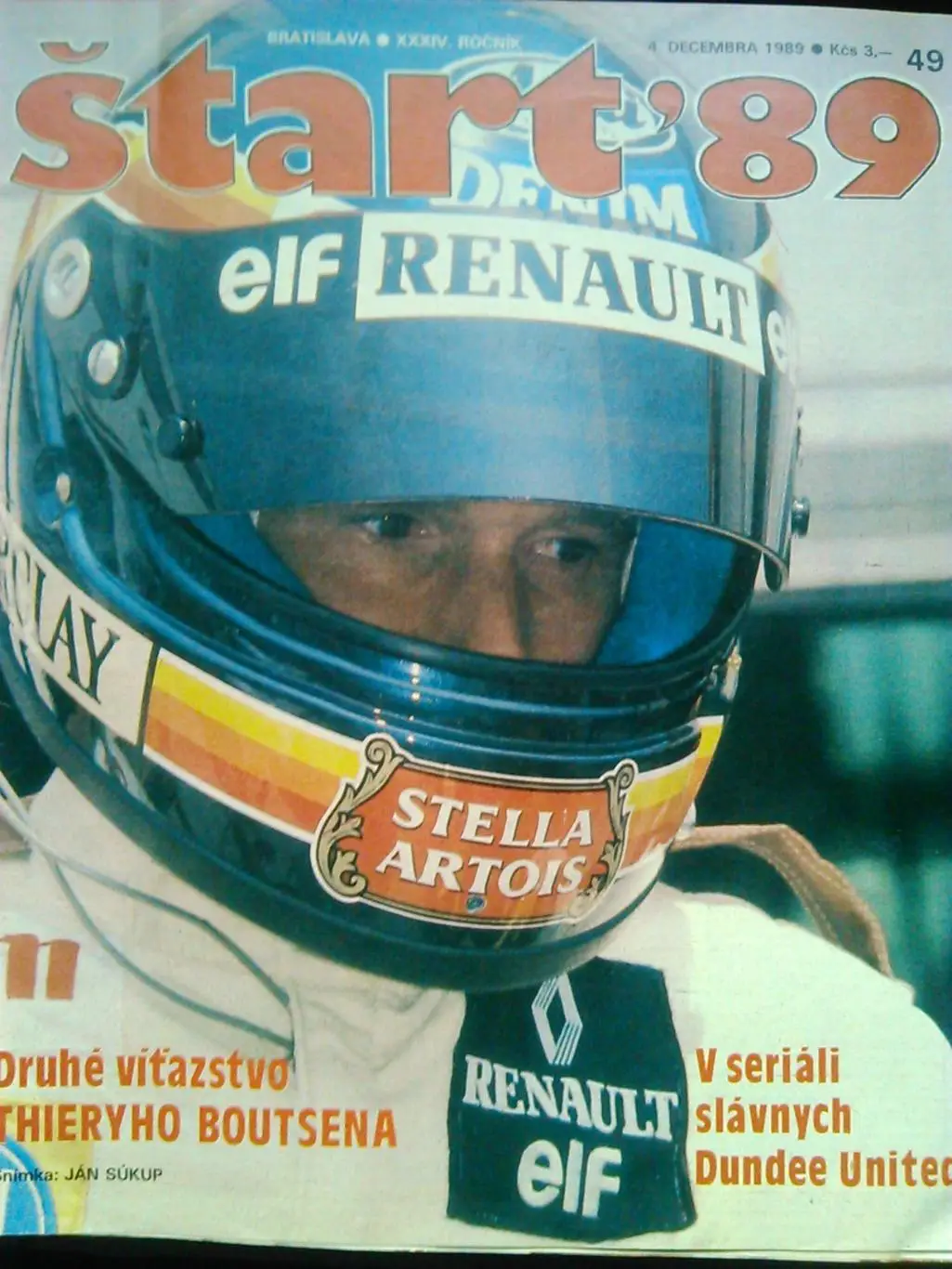 Start (Чехословак.) № 49.1989. Постер-. Оптом скидки 47%!