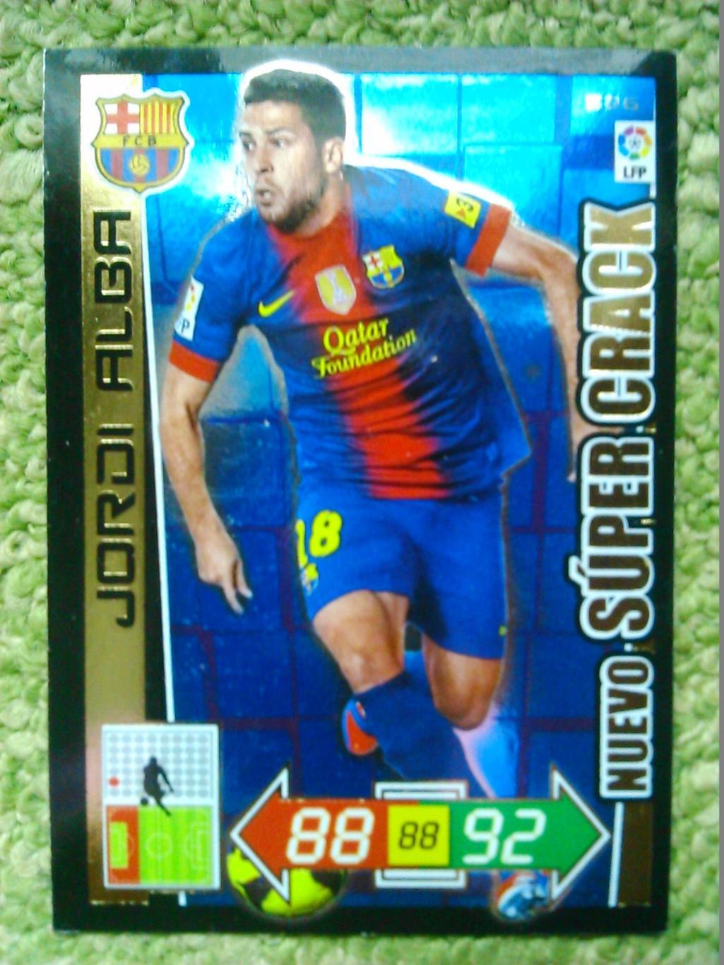 Джорди АЛБА. Jordi ALBA/Барселона 2012-13. Оптом скидки до 45%!