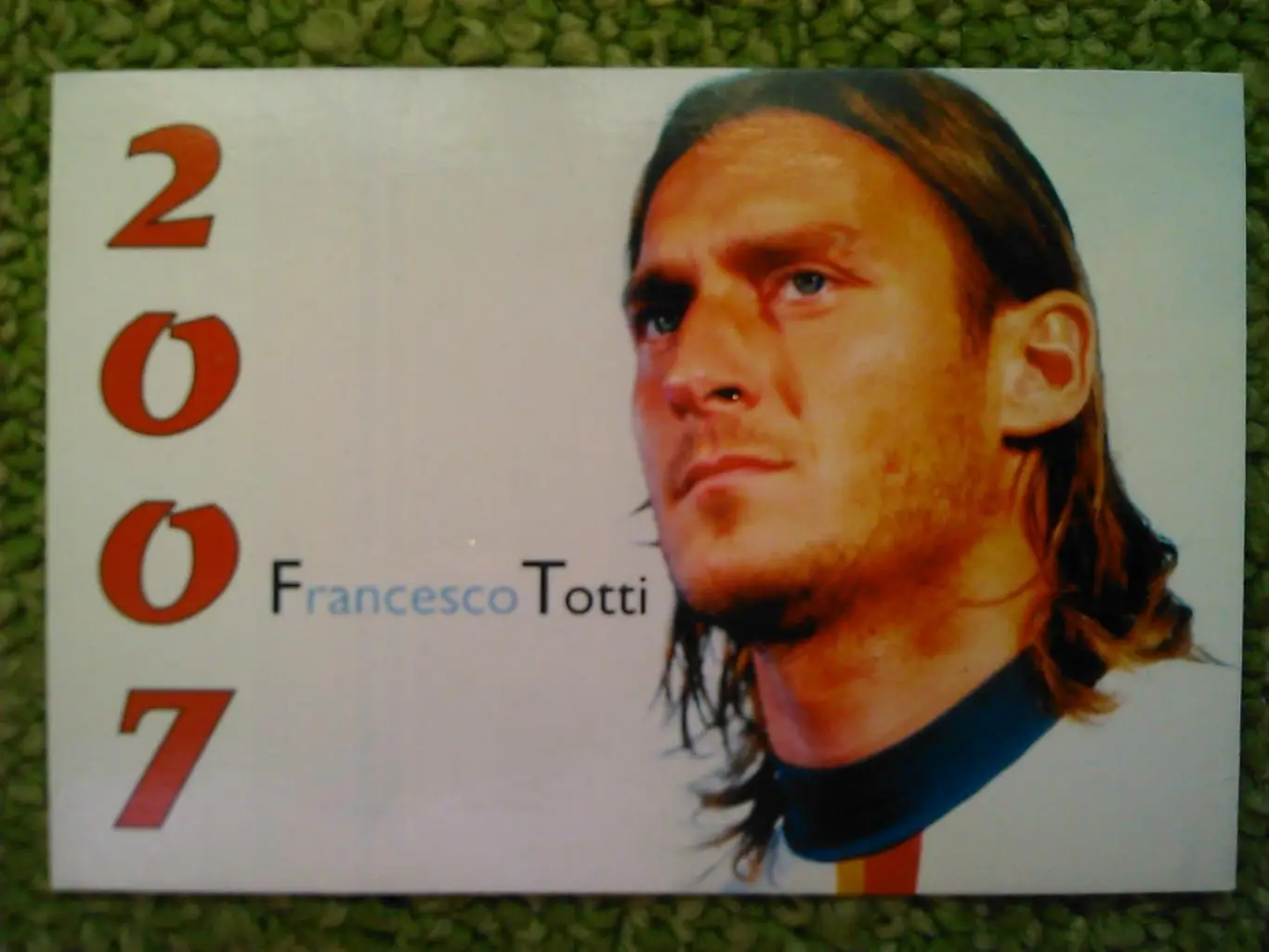 Франческо ТОТТИ - календарик 2007. ОПТОМ скидки до 45%!