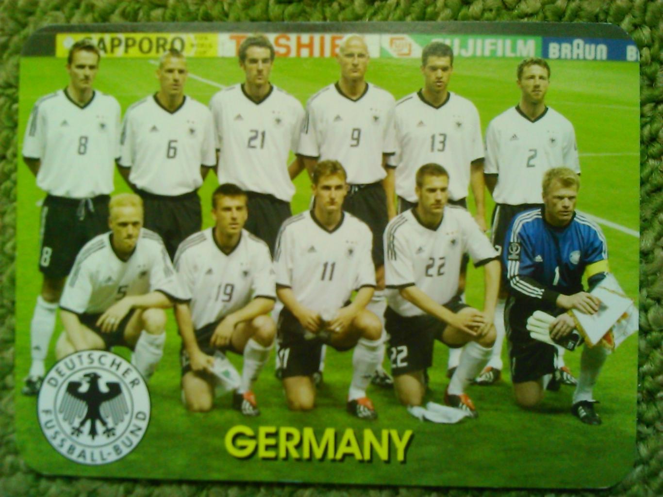 GERMANY. ГЕРМАНИЯ. НІМЕЧЧИНА календарик 2003. Оптом скидки до 45%