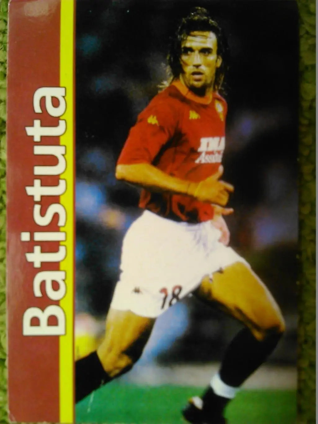 BATISTUTA/ БАТИСТУТА. календарик 2004. Оптом скидки до 45%!