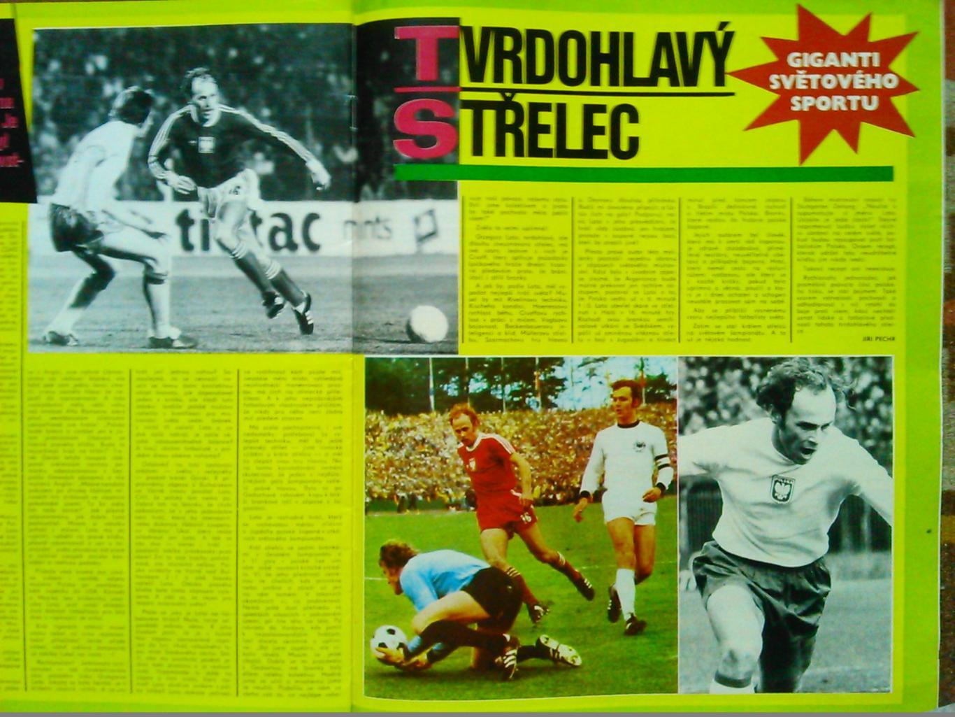 Stadion, Стадион, Стадіон № 36.1974.(Чех.) Футбол-Гж. ЛЯТО. Оптом скидки до 42%! 1