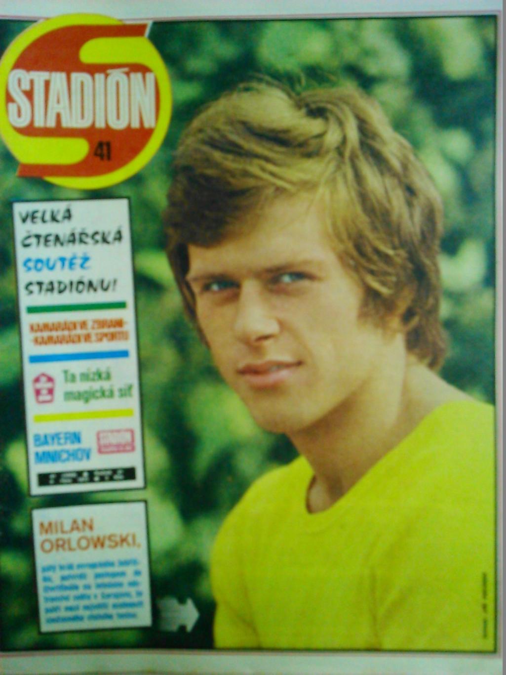 Stadion (Стадион).№ 41 1973 (Чех.) Футбол-ЛИЧНОСТИ. формула-1. Оптом cкидки 41%!