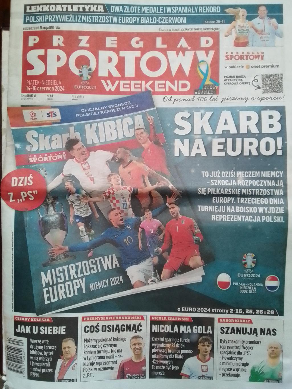 PRZEGLAD SPORTOWY №48.2024. Польська спортивна газета. Оптом скидки до 40%!