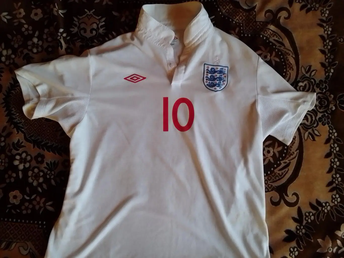 Футболка сборной АНГЛИИ №10 ROONEY/ РУНИ. Оптом скидки до 30%