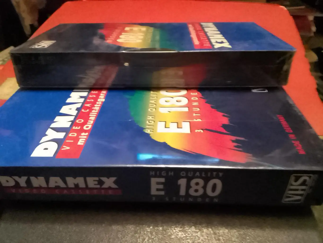 VHS/ Видеокасеты запечатанные. DYNAMEX E-180. Цена одной. Оптом скидки до 31%