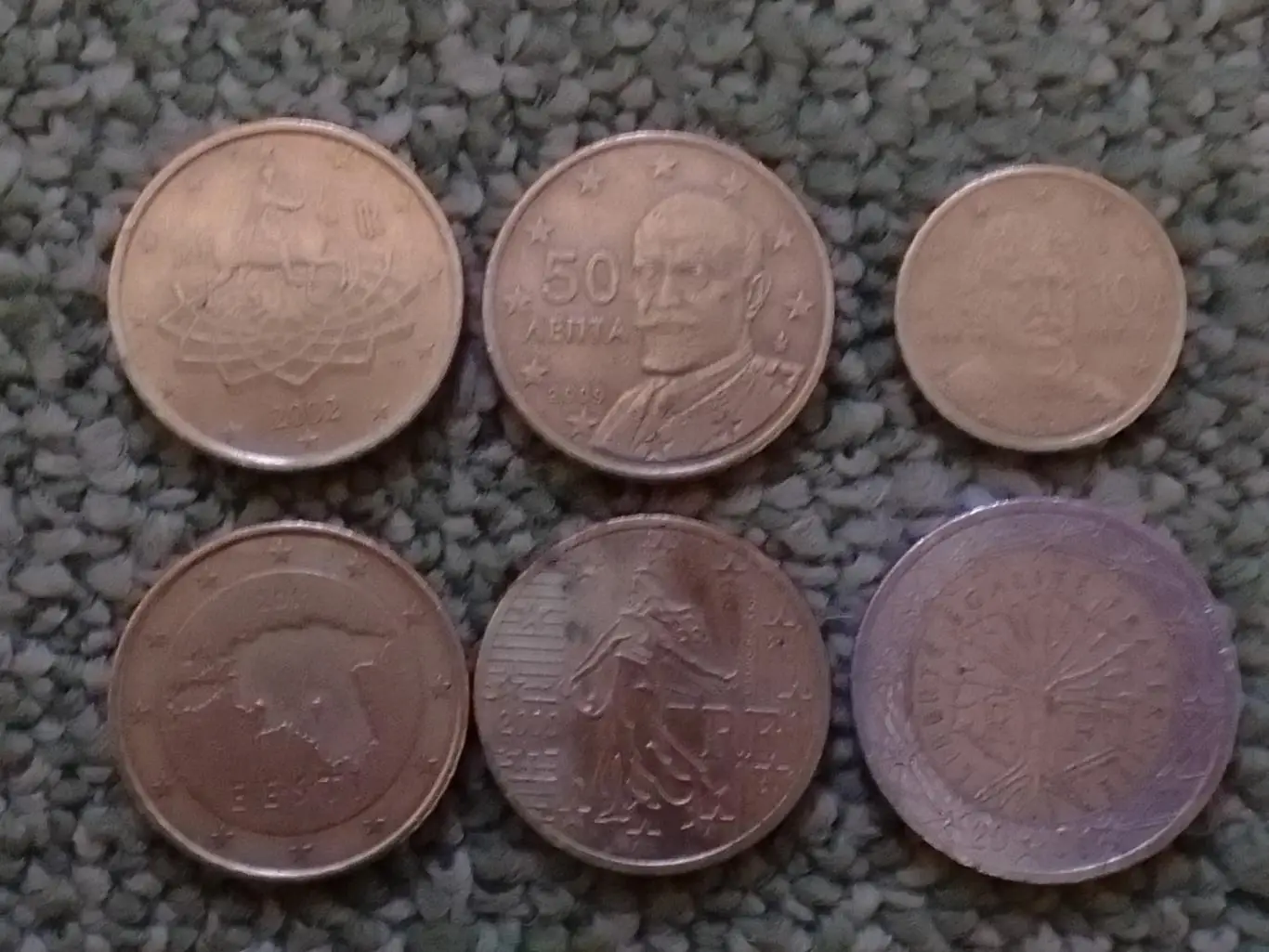 10 Euro Cent Евро центов Греции км#213.-2002 Оптом скидки до 36%!