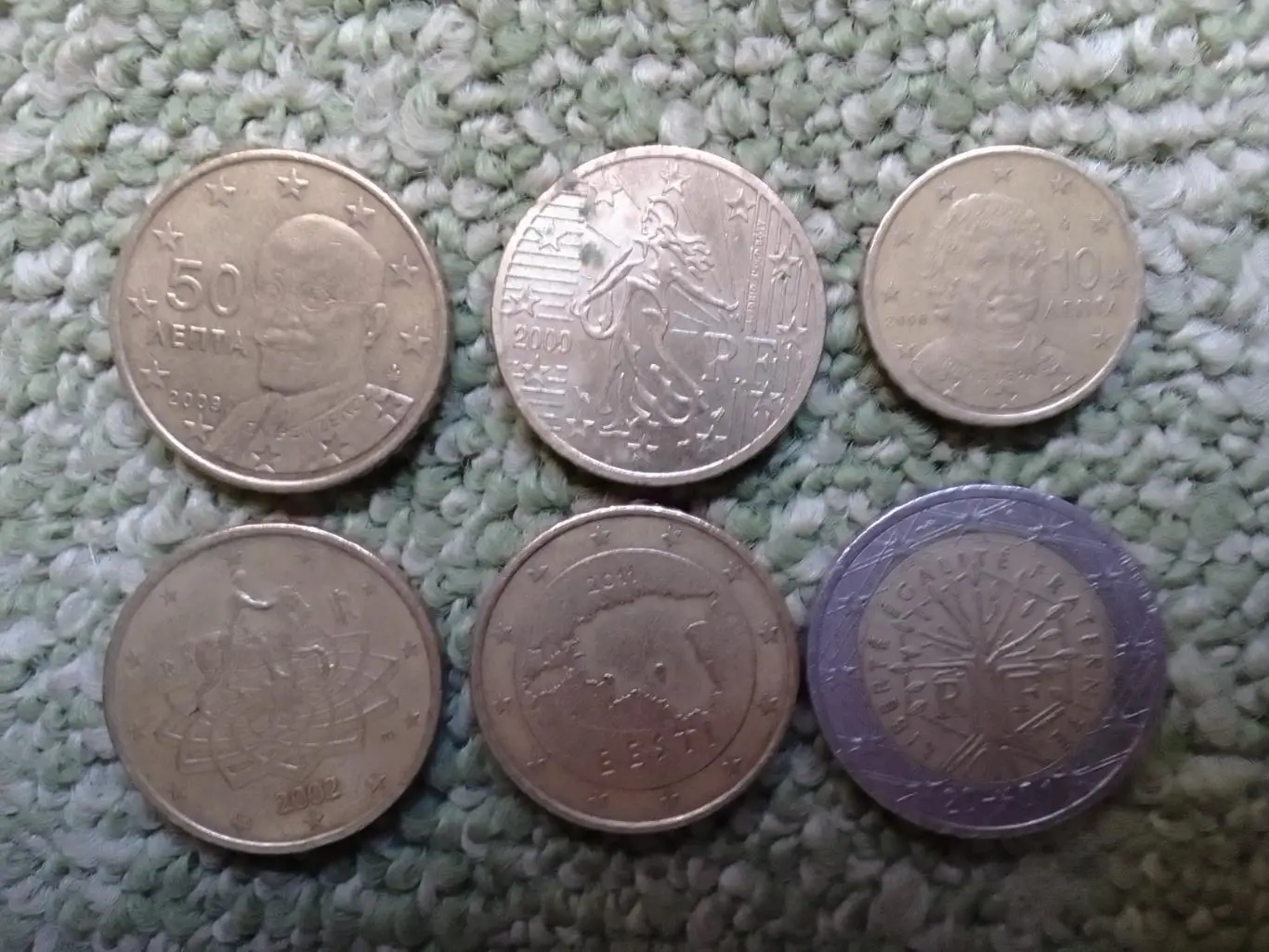 1 Евро. Франция.-2000. КМ-1289. Оптом скидки до 36%!