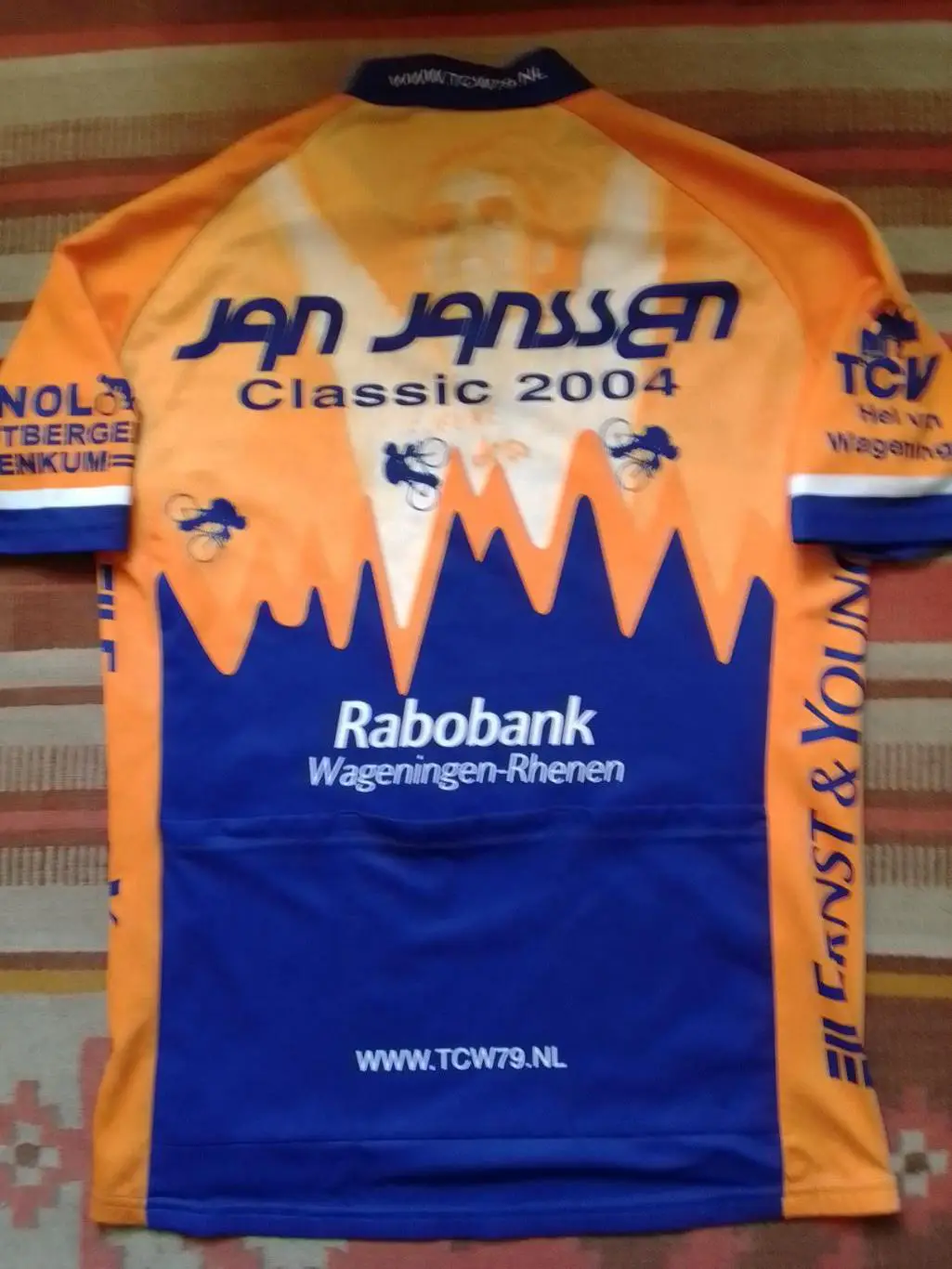 Фирменная майка-джерси Италия. JAN JANSSEN Classic 2004. Оптом скидки до 32%! 1
