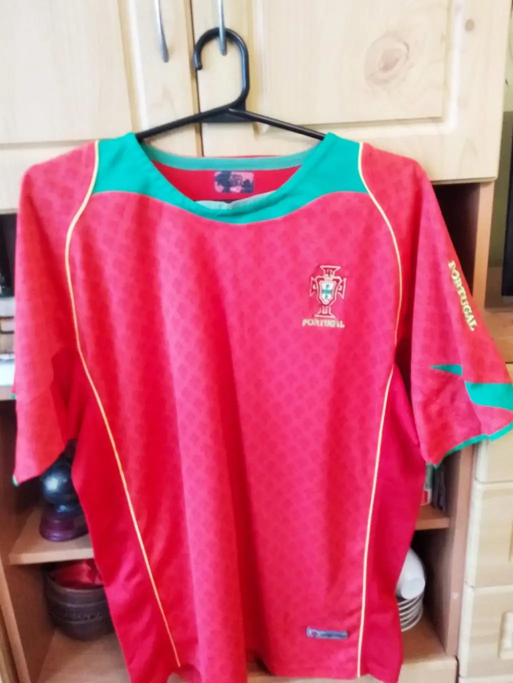Футболка коллекционная сборной PORTUGAL. ПОРТУГАЛИИ ПОРТУГАЛІЇ Оптом скидки 32%!