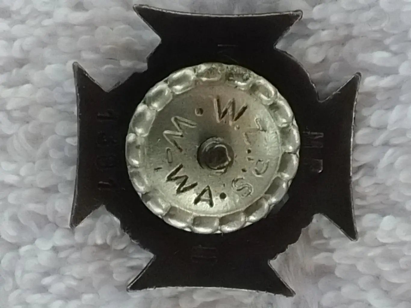 CZU WAJ Польский масонский крест. БОДРСТВУЙ. Тяж. мет. Раритет. Оптом скидки 33% 1