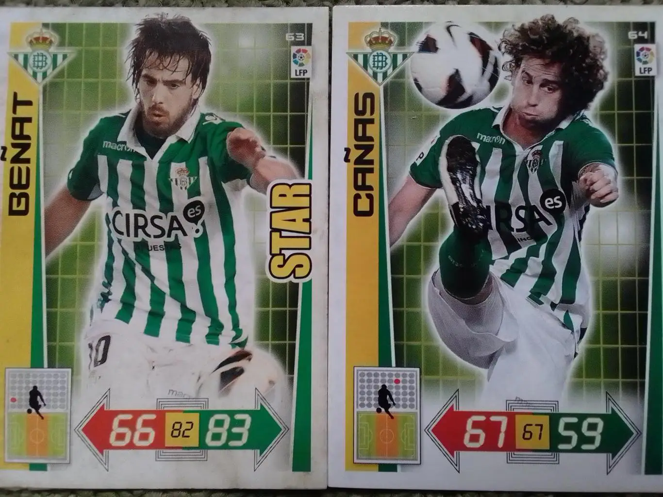 Карточка №64 CANAS. КАНАС /РЕАЛ Бетис. 2012-13. Оптом скидки до 35%