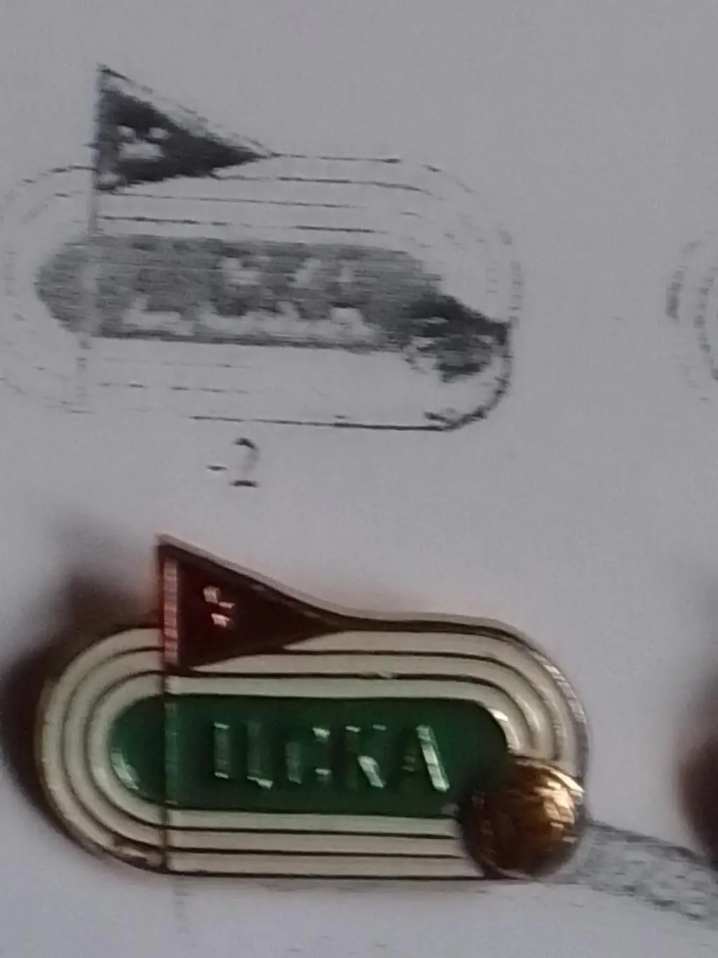 Футбольн. значок серия 21 -2. ЦСКА Москва. Footbal Badge. Оптом скидки 35%!