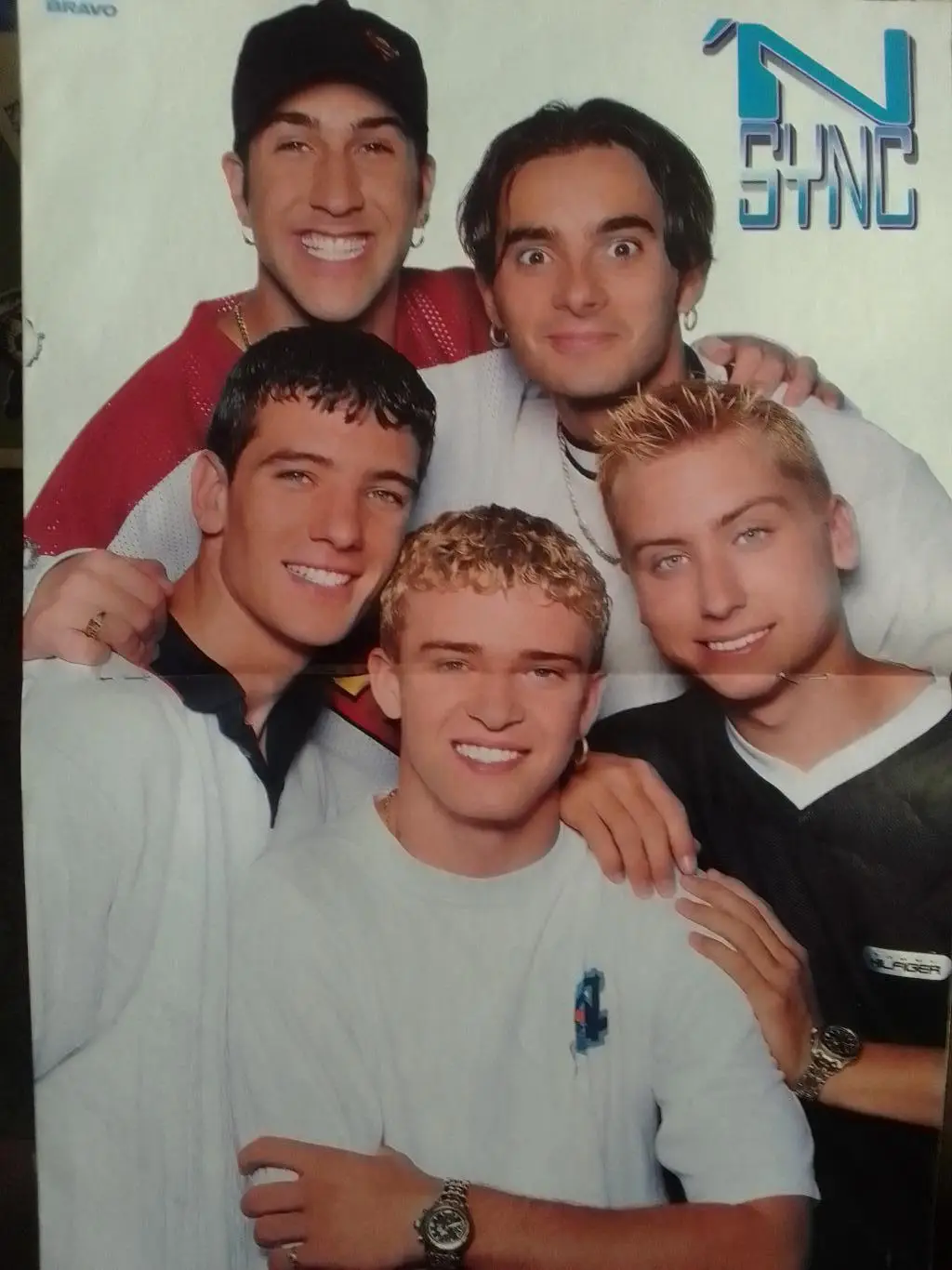 BRAVO №37/1997 (Германия.) постер - N SYNC. Оптом скидки до 32%! 2