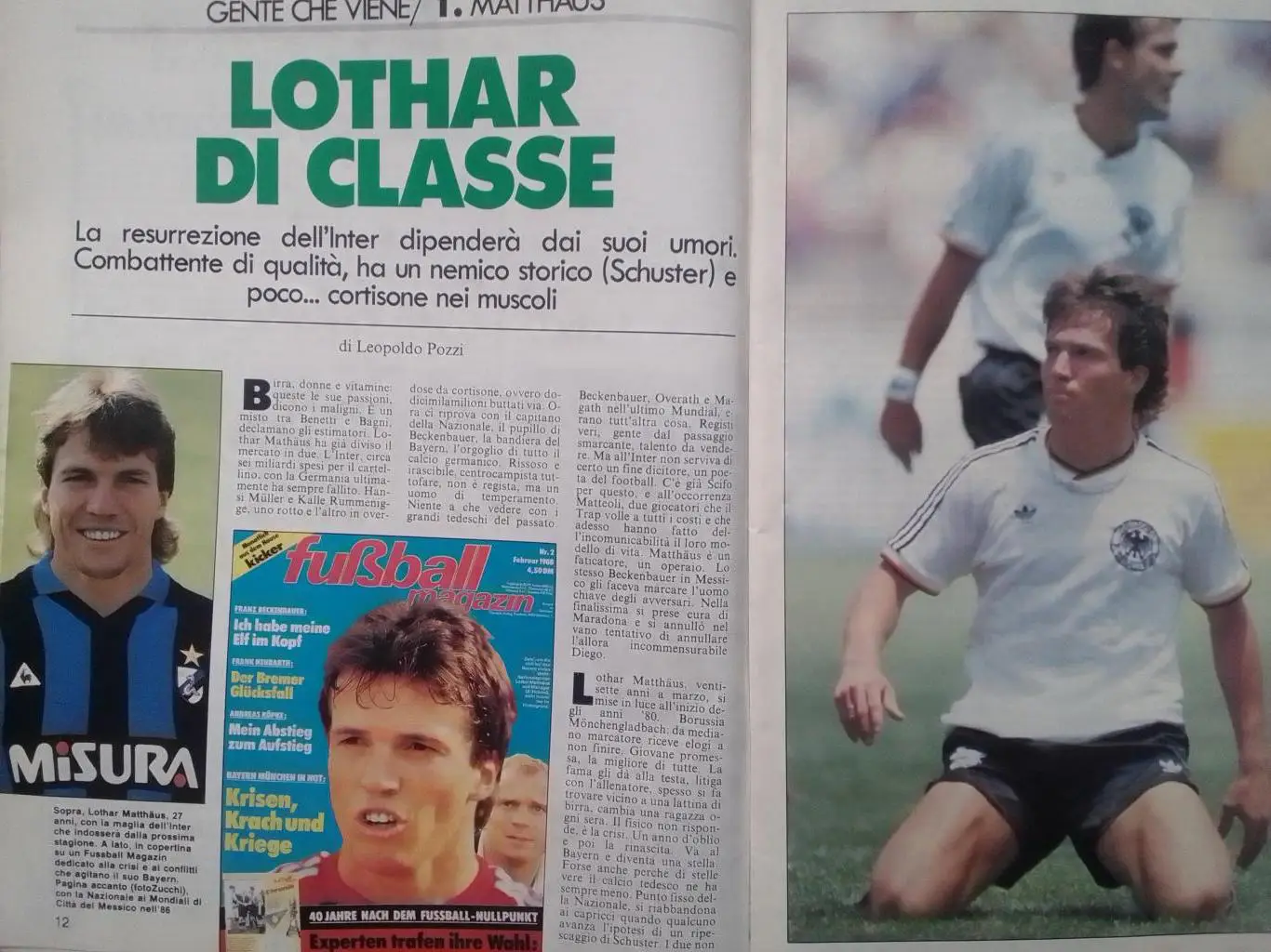 GUERIN Sportivo (Италия.) № 8 (682) 1988. Италия - СССР Отчет. Оптом cкидки 32%! 3