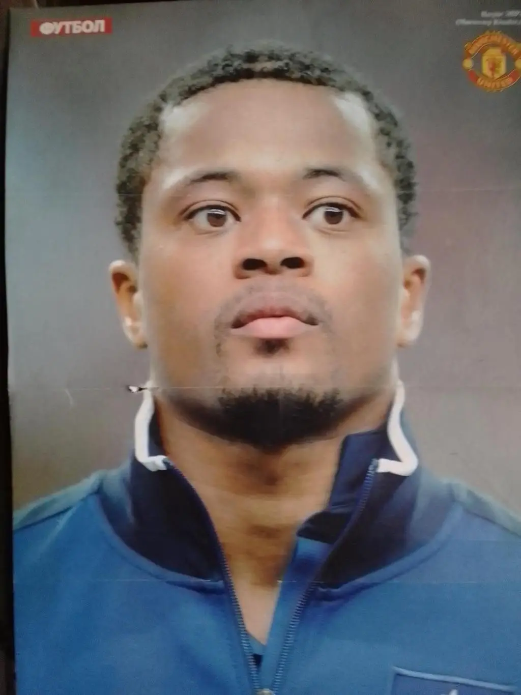 двухсторонний постер -Луис СУАРЕСЛиверпуль/ Патрик Эвра.МЮ Оптом скидки 35% 1