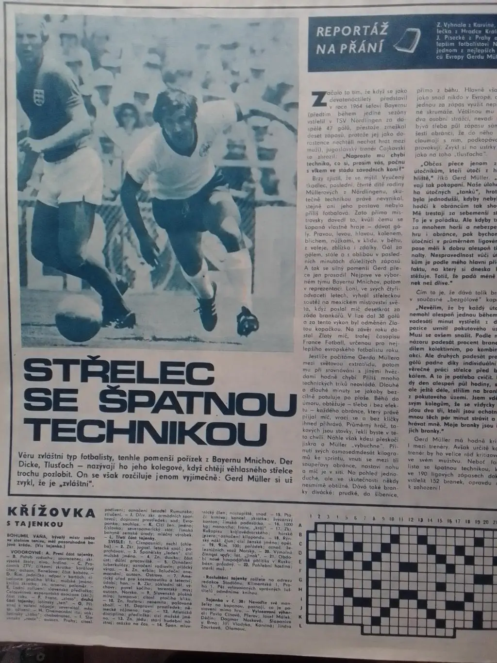 Stadion (Стадион).№ 43 (957) 1971 (Чех.) -Футбол Г.Мюллер. Оптом cкидки до 31% 2