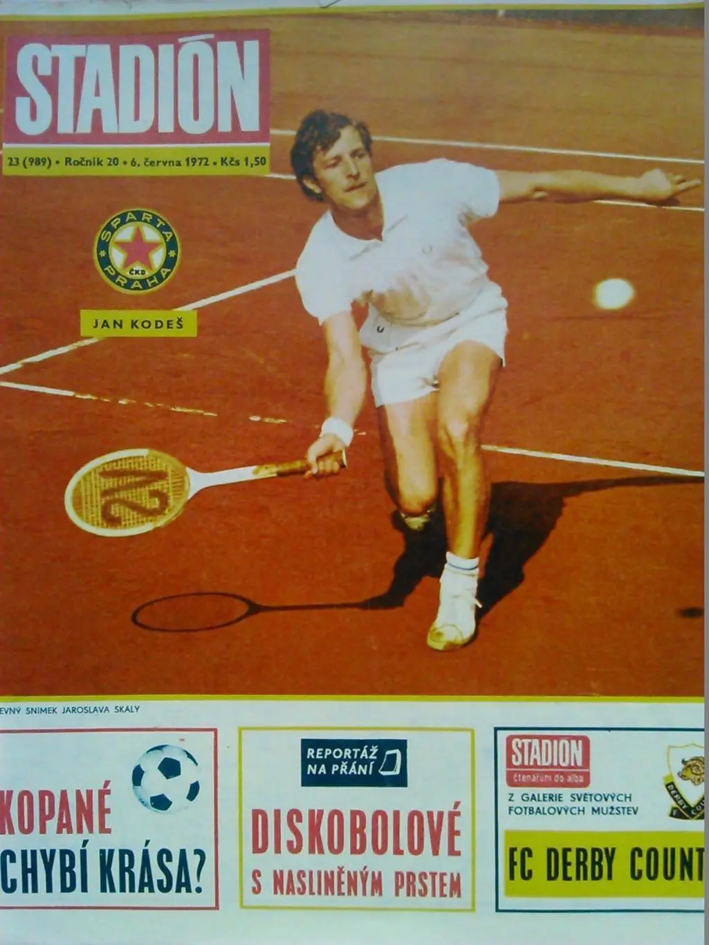 Stadion (Стадион).№ 23 (989) 1972 (Чех.) Футбол-Евружихин.бокс. Оптом cкидки 35%