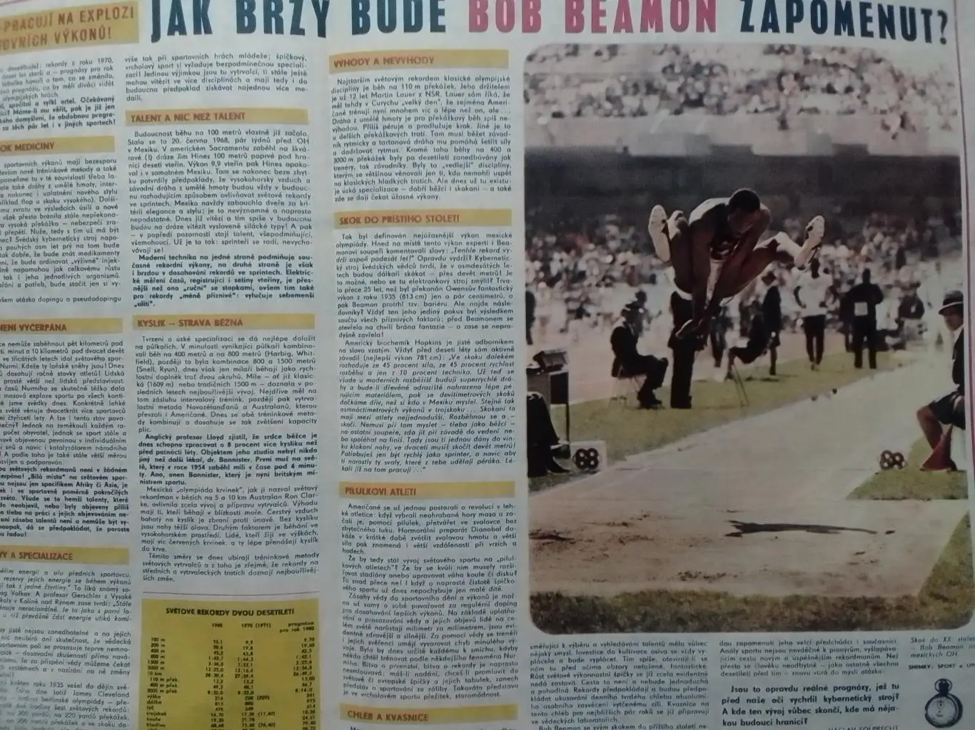 Stadion (Стадион).№ 11 (977) 1972 (Чех.) Рекорди легкоатлетики. Оптом cкидки 35% 2