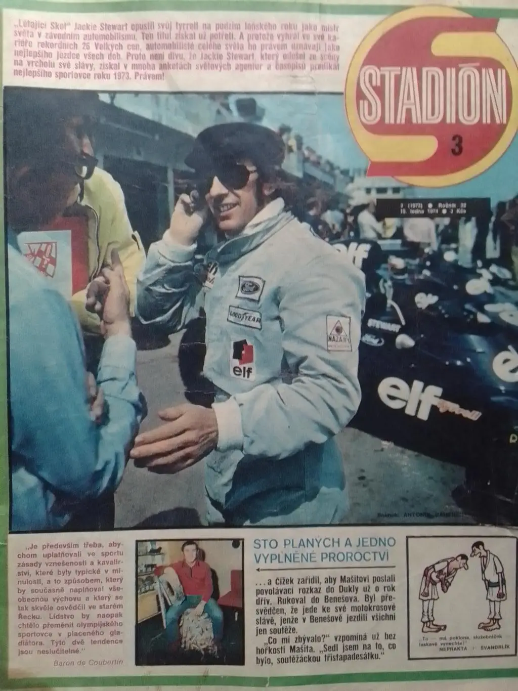 Stadion (Стадион).№ 3.1974.(Чех.) Футбол. Хоккей. Оптом скидки до 32%!