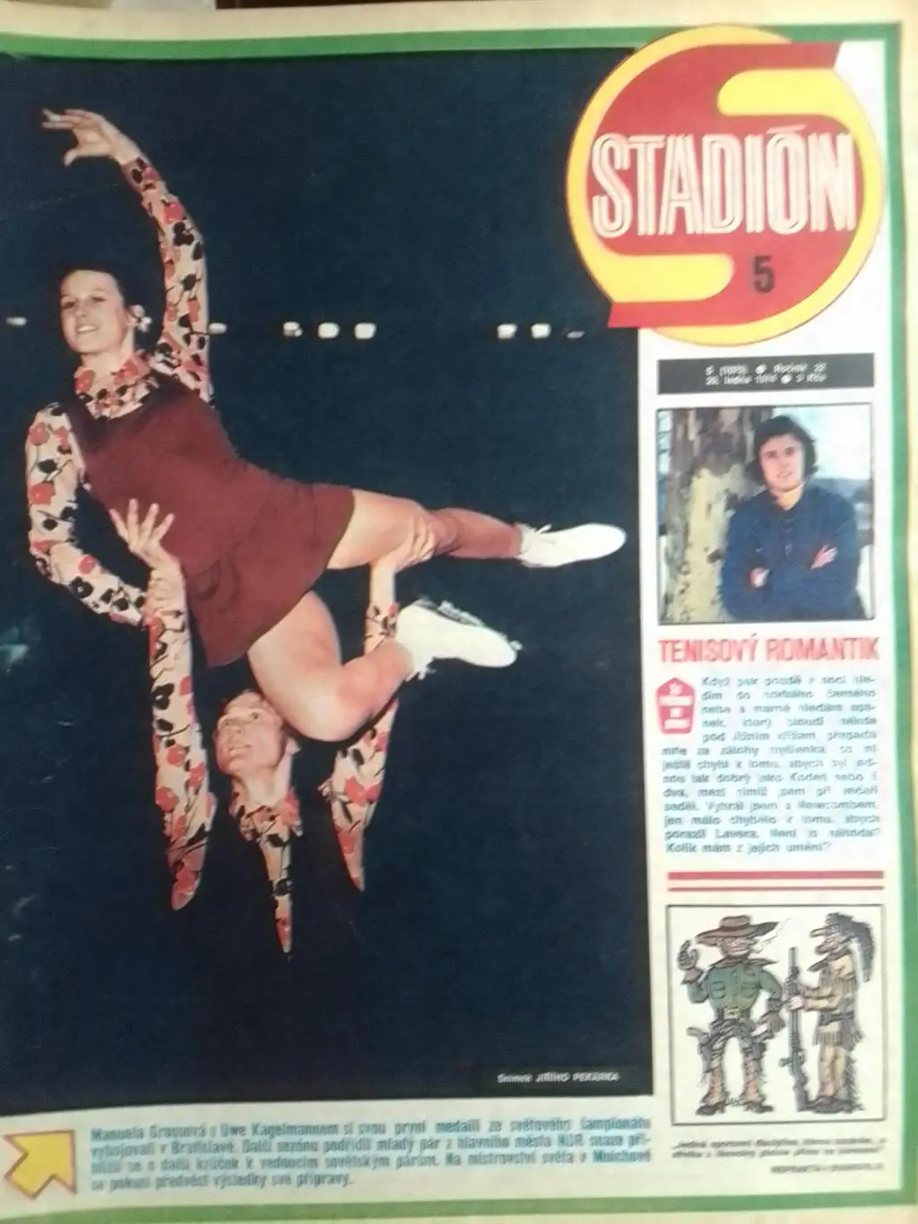 Stadion (Стадион).№ 5.1974.(Чех.) Футбол-Й.Круїфф. Хоккей. Оптом скидки до 32%!