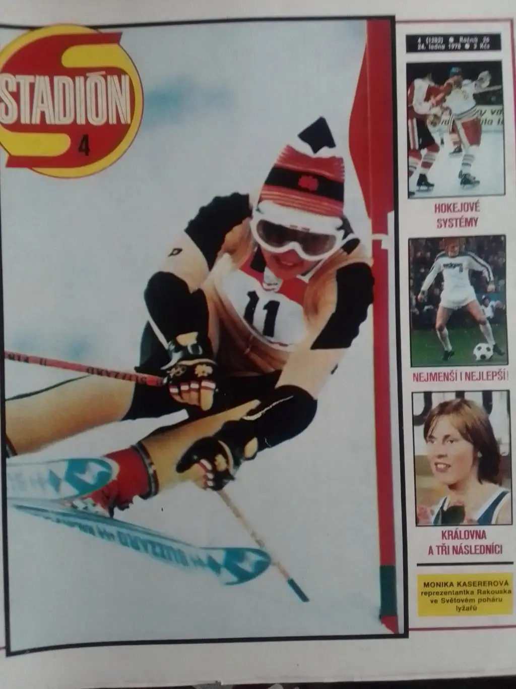 Stadion (Стадион).№ 4.1978.(Чех.) Футбол, Хоккей-системи. Оптом скидки до 32%!