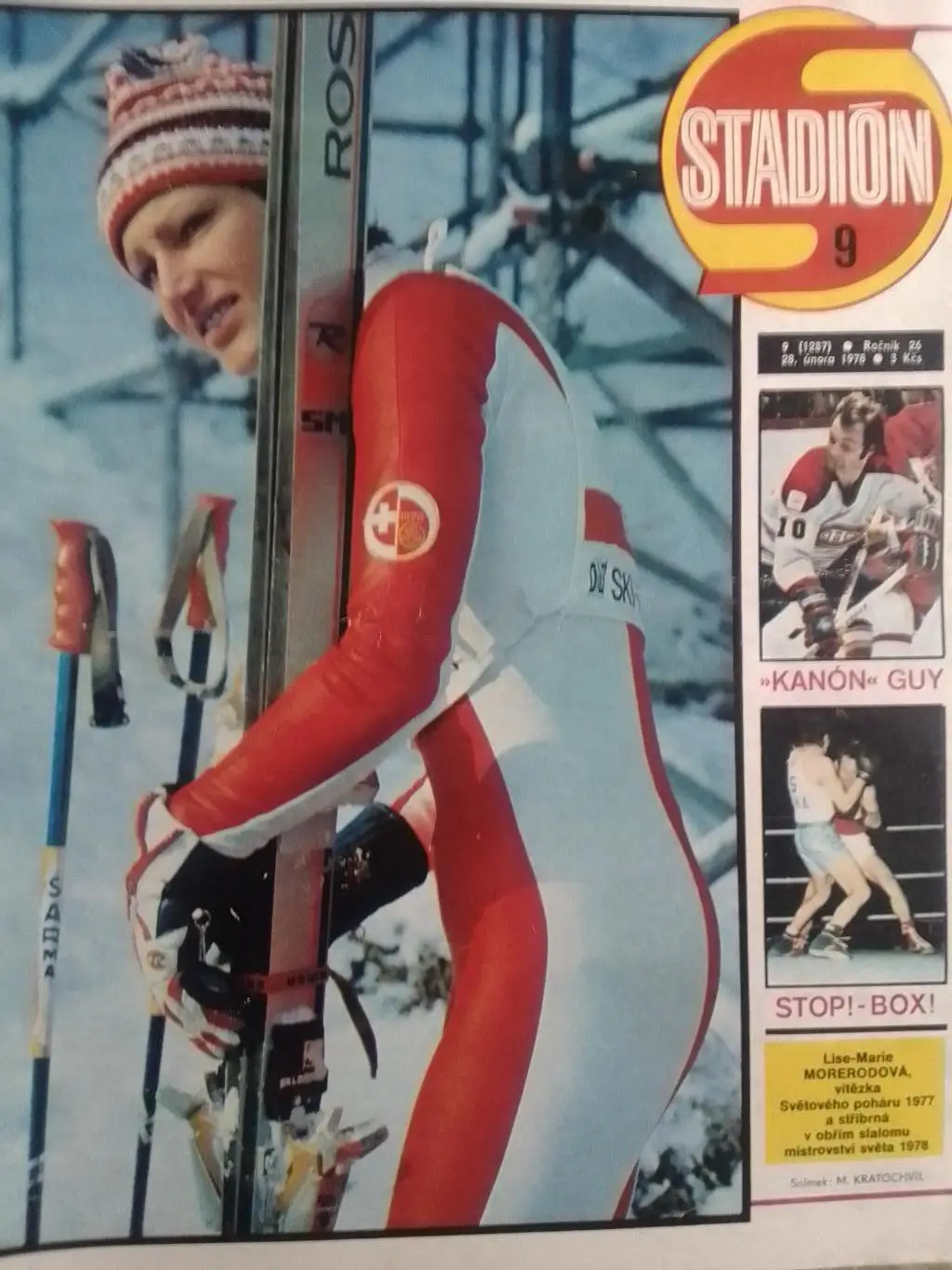 Stadion (Стадион).№ 9.1978.(Чех.) Футбол, Хоккей- Лафлер. Оптом скидки до 35%!