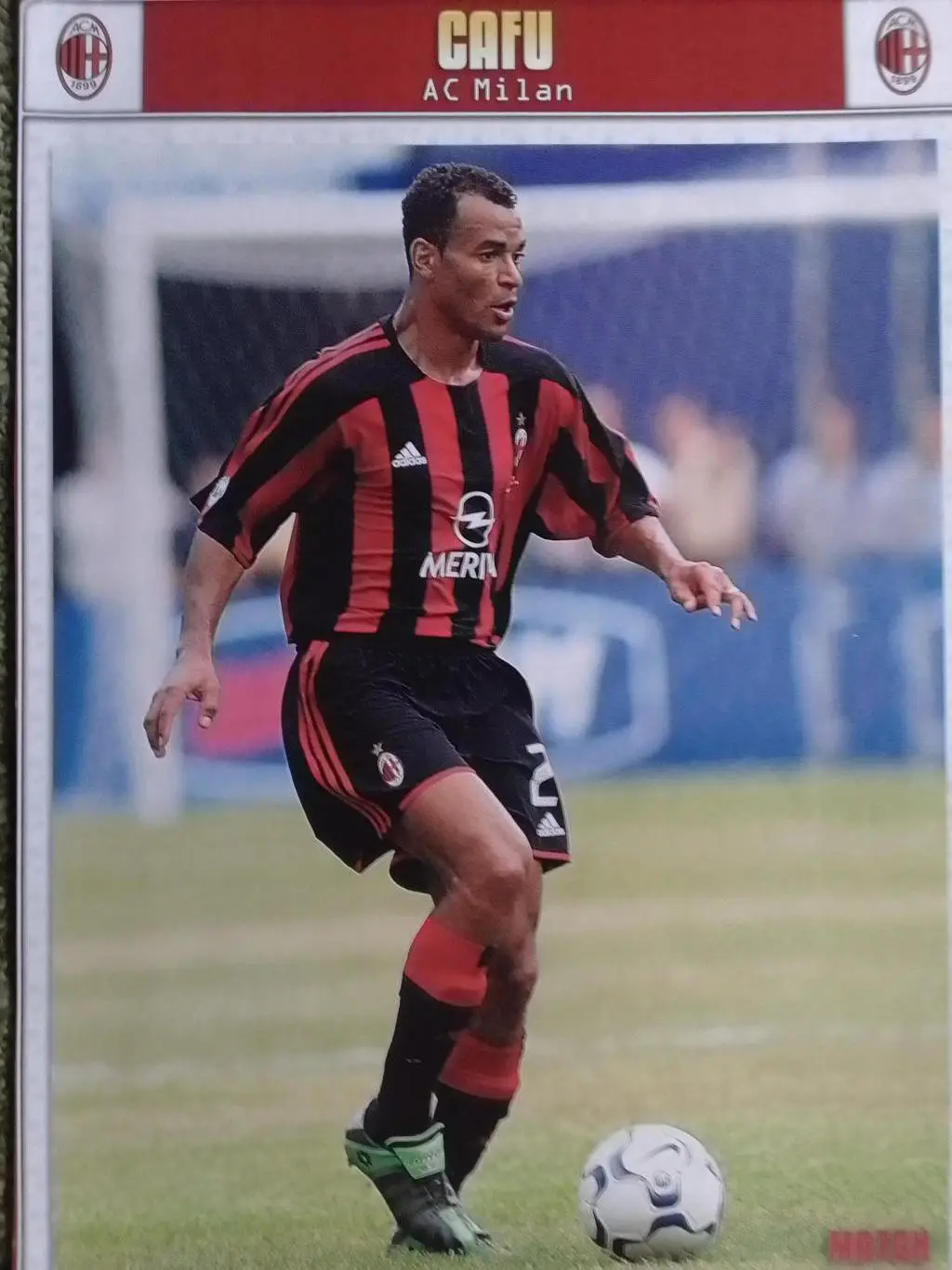 AC MILAN. МИЛАН - CAFU. КАФУ (20 х 30 см.) Оптом скидки до 30%!