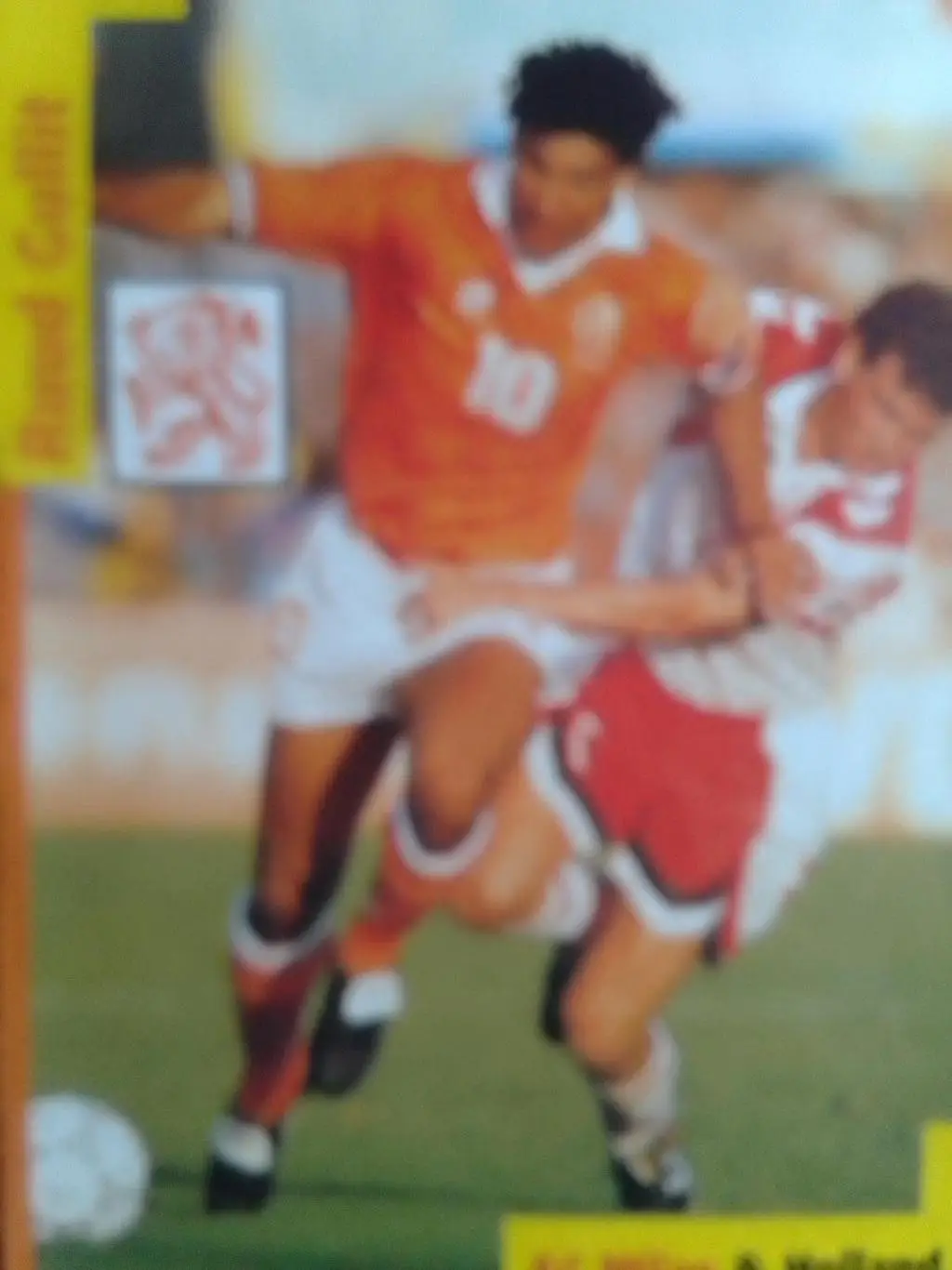 AC MILAN - Ruud GUILLIT. Руд ГУЛЛИТ. Голандия (20 х 30 см.) Оптом скидки до 30%!