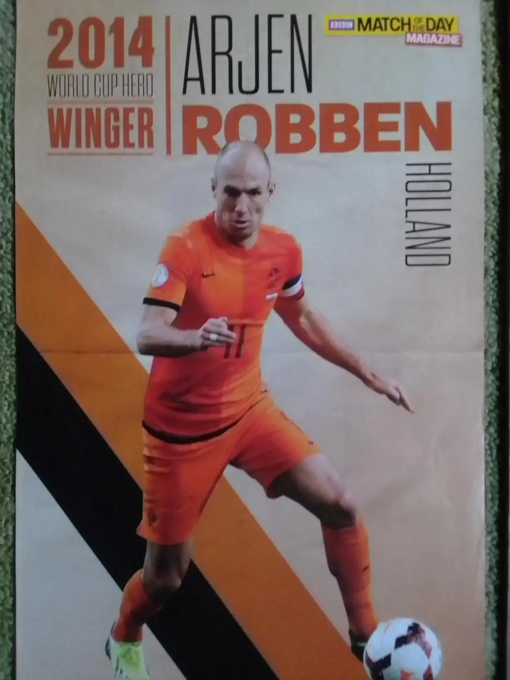 ROBBEN. РОББЕН. Голландия 2014 (20 х 30 см.) Оптом скидки до 30%!