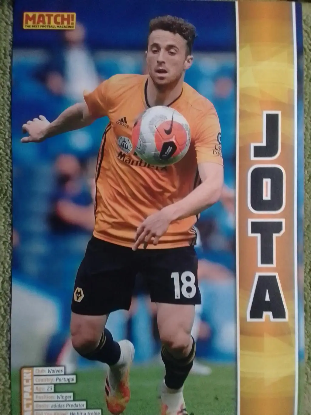 MESSI МЕССИ (БАРСЕЛОНА) /JOTA ДЖОТА (ВОЛЬФСБУРГ) (20 х 30 см.) Оптом скидки 30%! 1