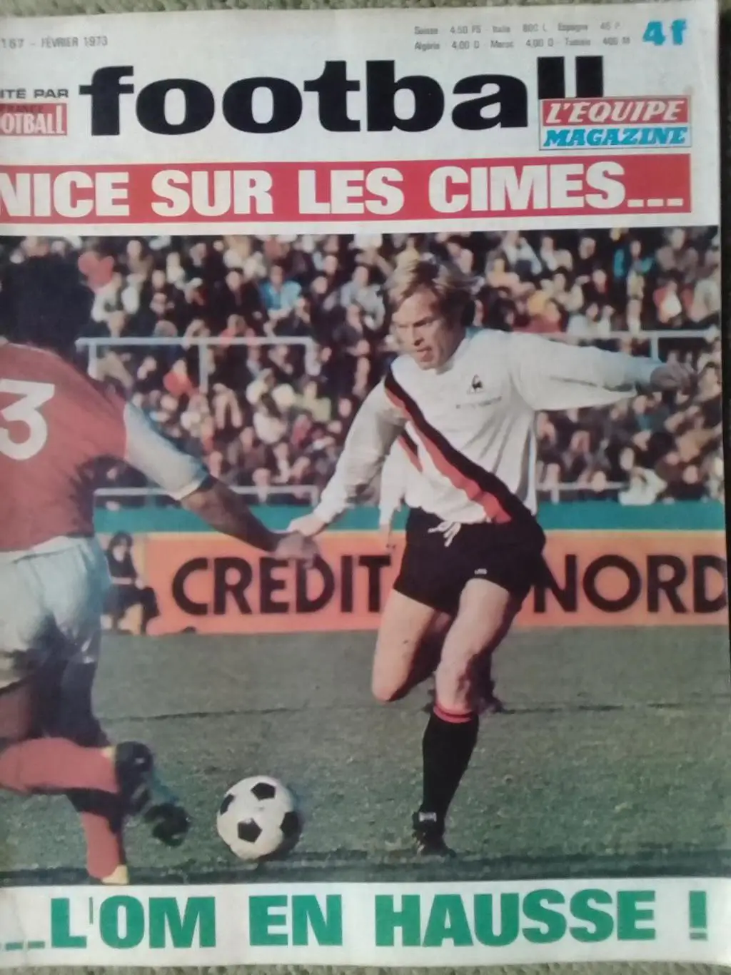 FRANCE FOOTBALL № 157 1973 раритет. (Франция) Постера. Оптом скидки до 35%