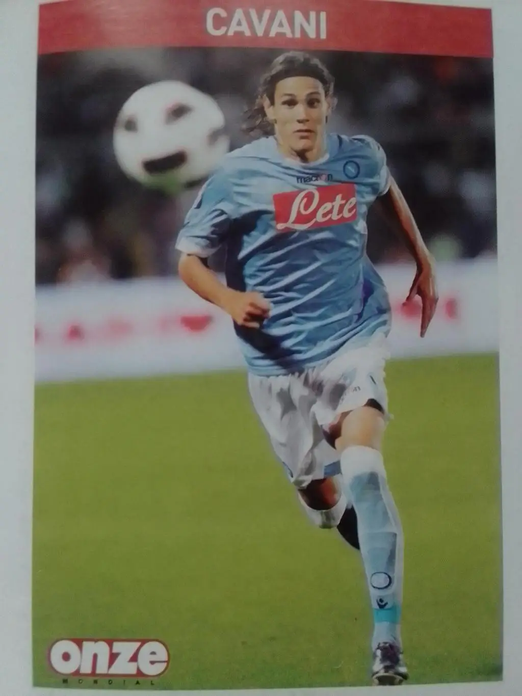 Карточка Edinson CAVANI./ КАВАНИ. Сб. УРУГВАЙ. НАПОЛИ 2010. Оптом скидки до 31%!