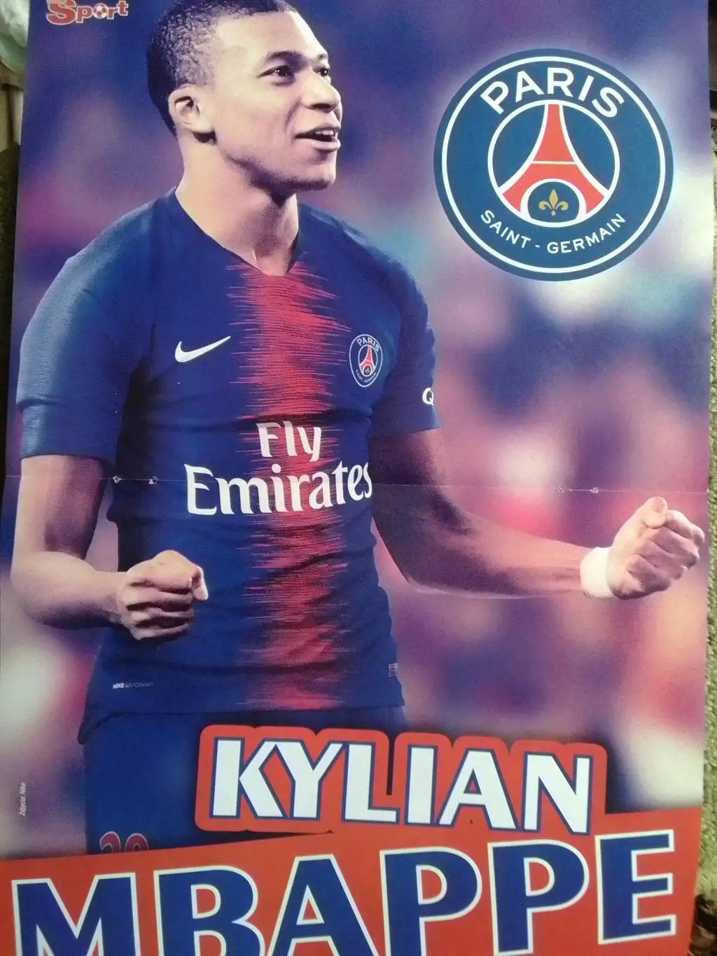 MBAPPE/ Килиан МБАППЕ./ Роберт ЛЕВАНДОВСКИ (28 х 42 см.) Оптом скидки до 35%! 1