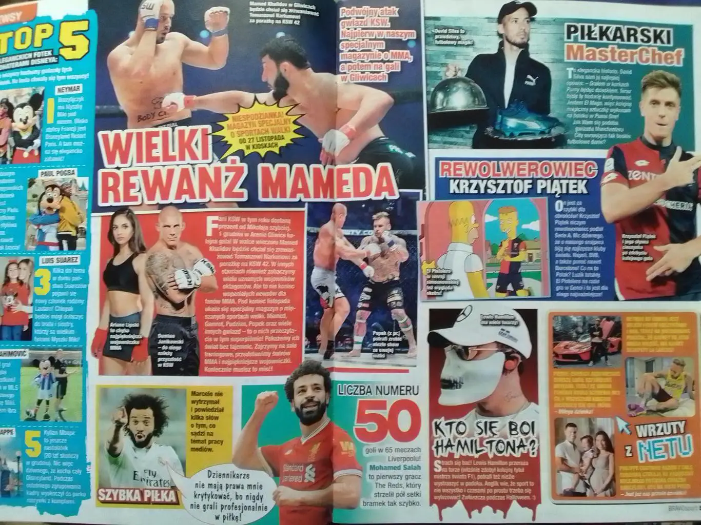 BRAVO Sport. (Польша) № 19.2018. Раритет. без постерів. Оптом скидки 35%! 1