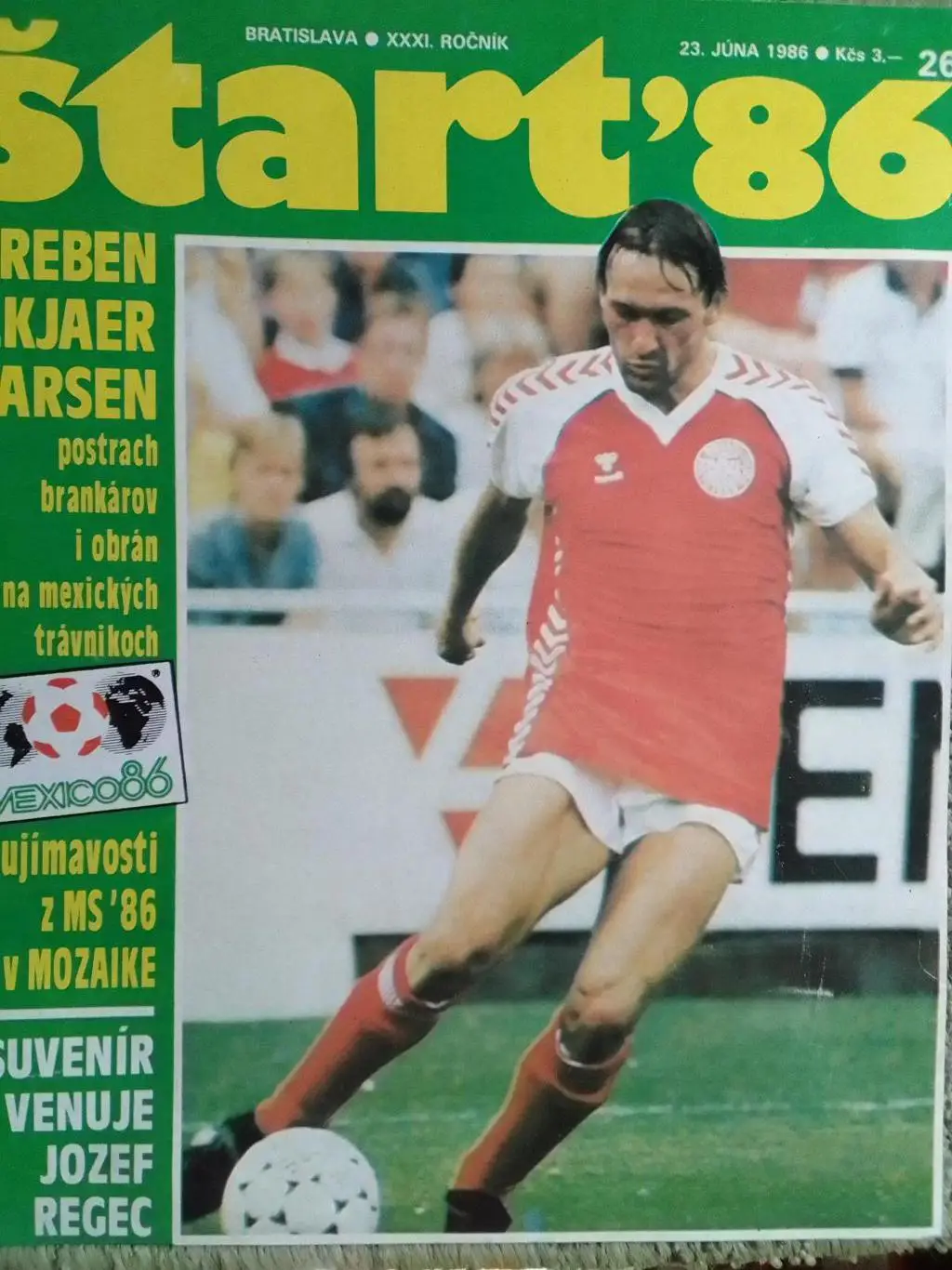 Пребен ЕЛКЯЕР-ЛАРСЕН ЧМ 1986 в Мексике. Оптом скидки до 35%! ол.